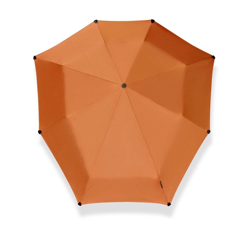 Senz Storm paraply mini automatisk Orange 2