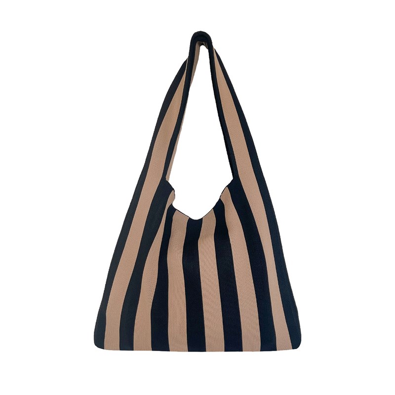 By Stær Tote Bag Olivia Svart/Beige