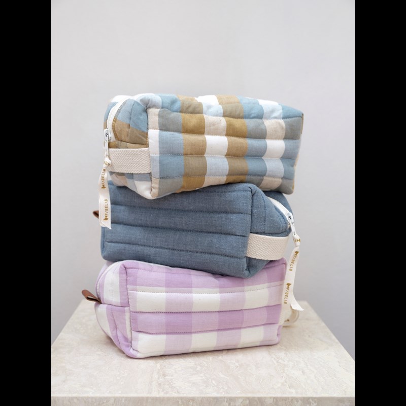Fabelab Necessär quilt Blågrå 3