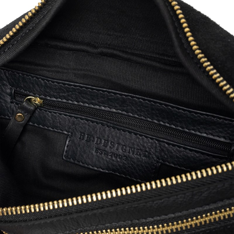 RE:DESIGNED Bæltetaske Lima Bumbag Sort 6