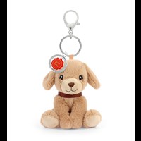 Keel Toys Bag Charm Labrador Brun/Beige