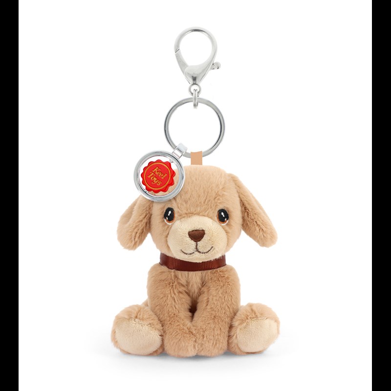 Keel Toys Bag Charm Labrador Brun/Beige