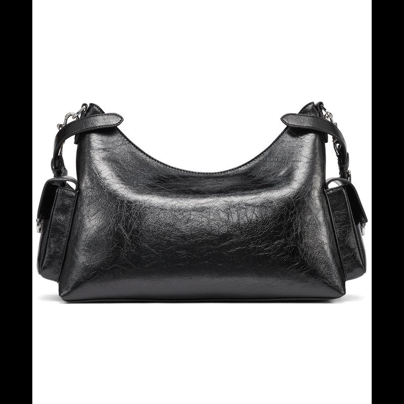 DKNY Axelväska Freda Svart/Silver 4