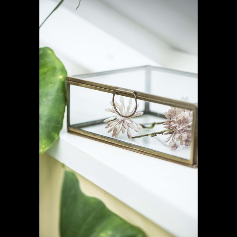 Ib Laursen Glasæske Guld 3