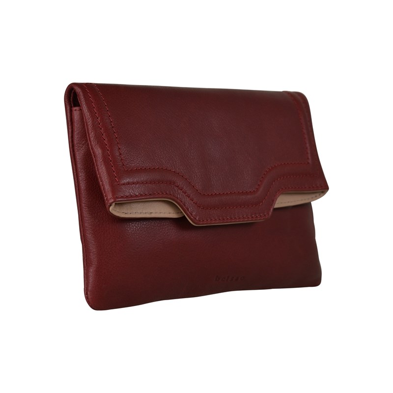 Belsac Clutch Cherstin Röd 2