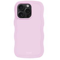 Holdit Mobilfodral Wavy Lila Iphone 15 ProMax 1