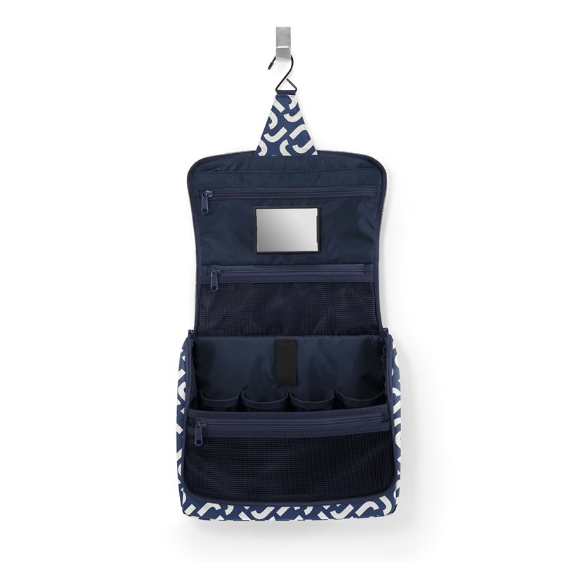 Reisenthel Toilettaske Toiletbag XL Blå/hvid 3