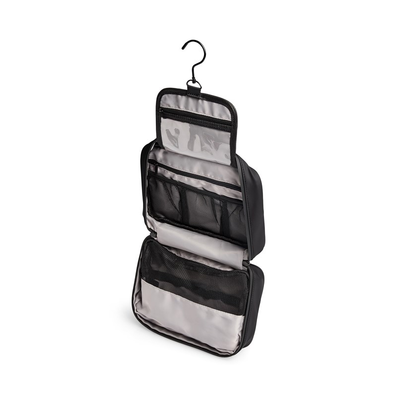 Tyler & Co Toilettaske Lagos med ophæng Sort/Sort 7