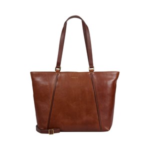 Burkely Datorväska Fine Florence W 15" Konjak/brun