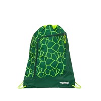 Ergobag Gymnastikpåse Prime BearRex Grönt mönster