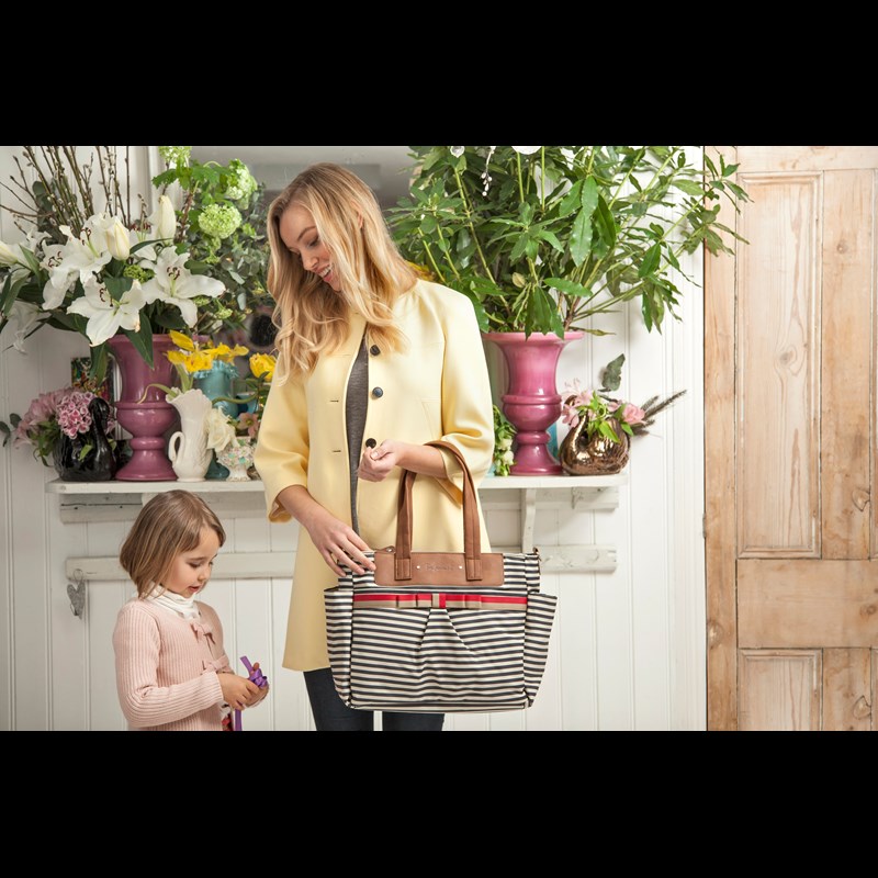 Babymel Pusletaske-Cara Wave Brun 6