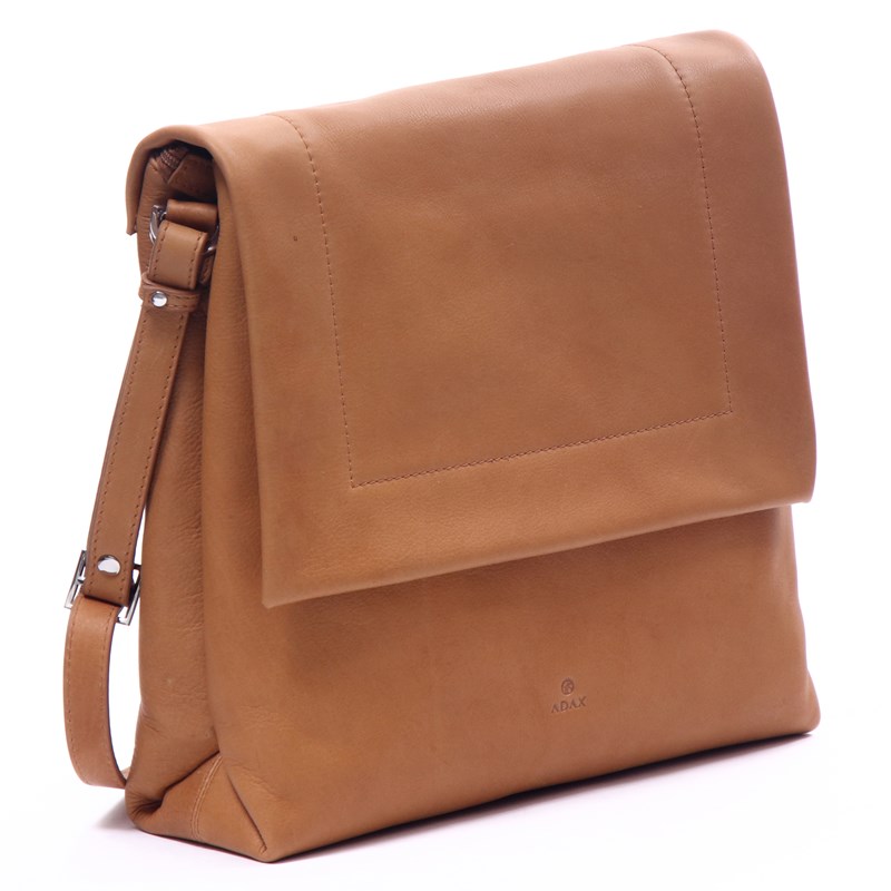 Adax Skuldertaske Ninna Venezia Cognac 4