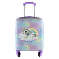 Grow Børnekuffert Unicorn Lyserød