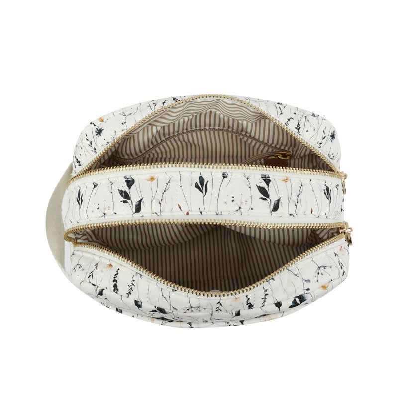 Conmé ToilettaskeS Watercolor Floral Hvid blomst 4