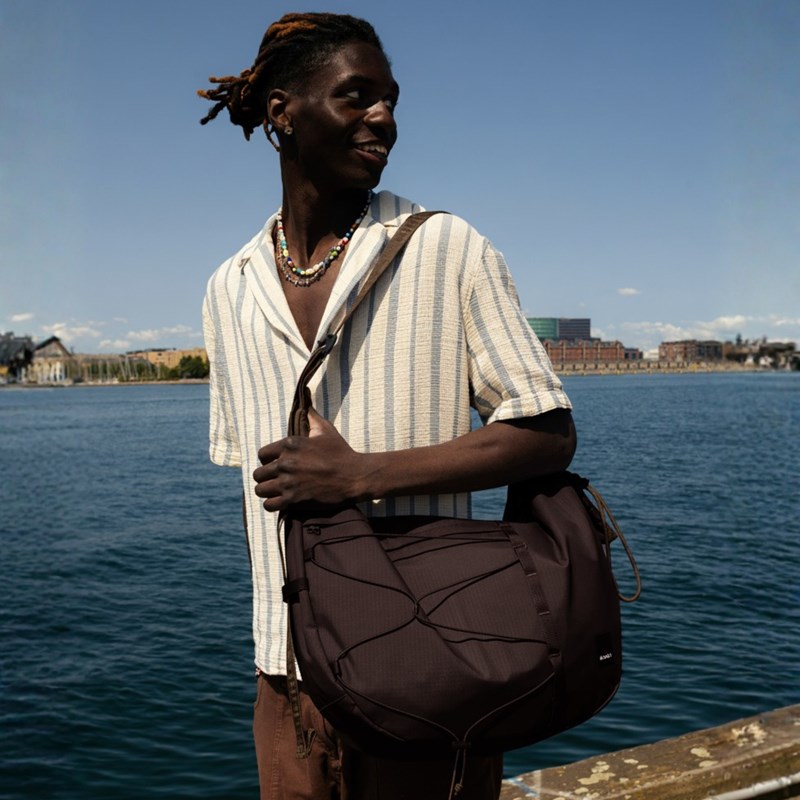 Kintobe Axelväska Juno Mocca Brun 16" 2