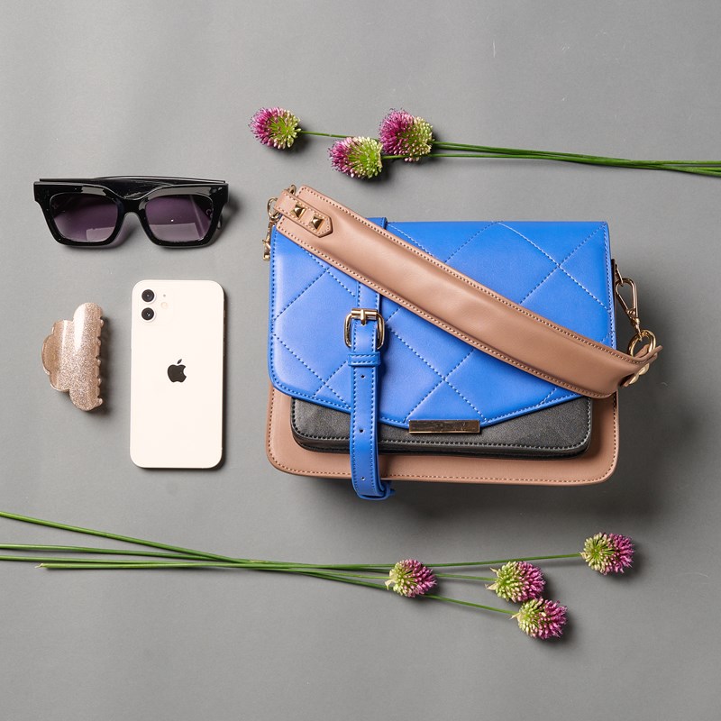 Noella Crossbody Blanca Blå/Taupe 2