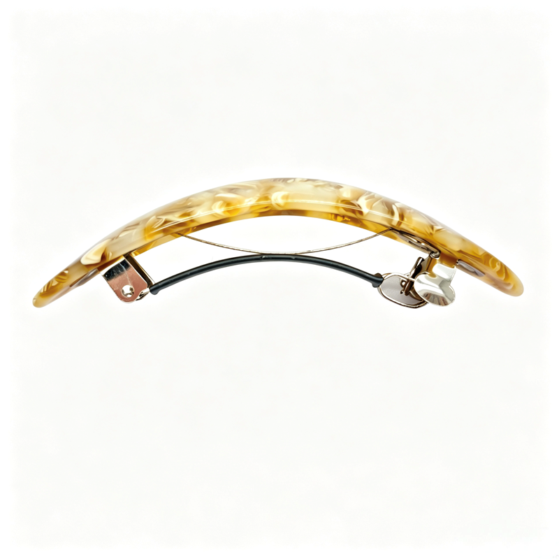 Conmé Hårklemme Curved Sand/brun 3