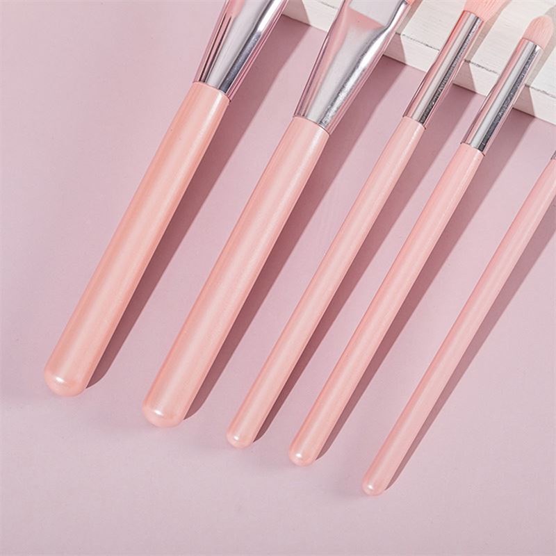 Technique Pro Makeupbørster Essential Face Lyserød 4