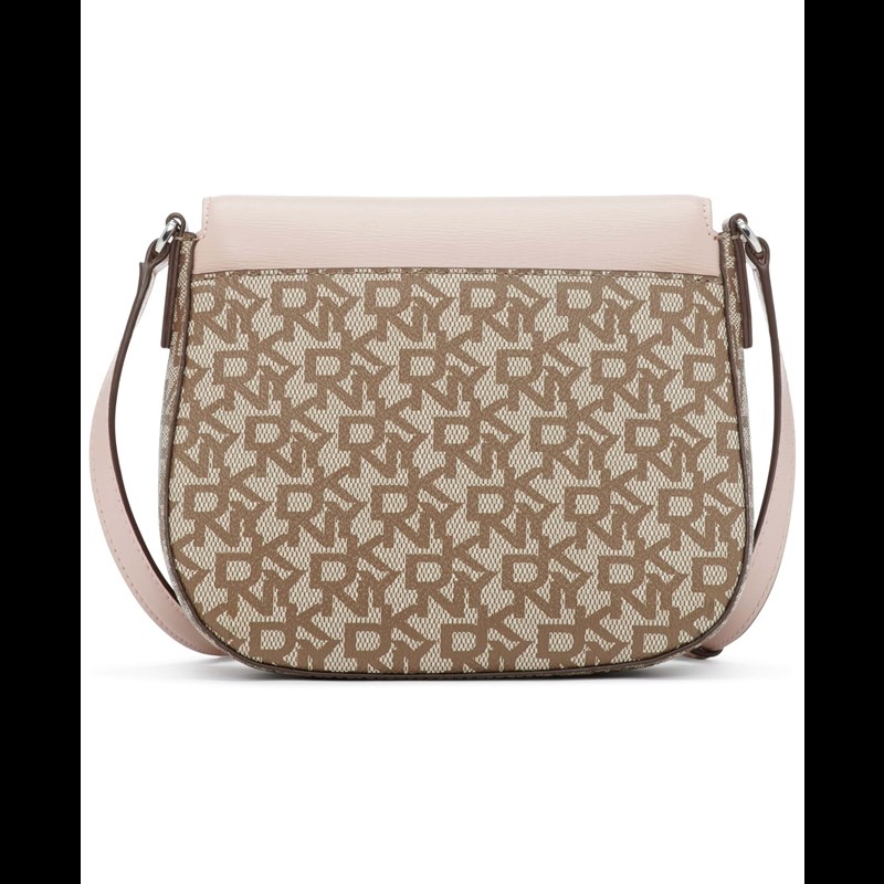 DKNY Skuldertaske Bryant Logo Brunt mønster 3