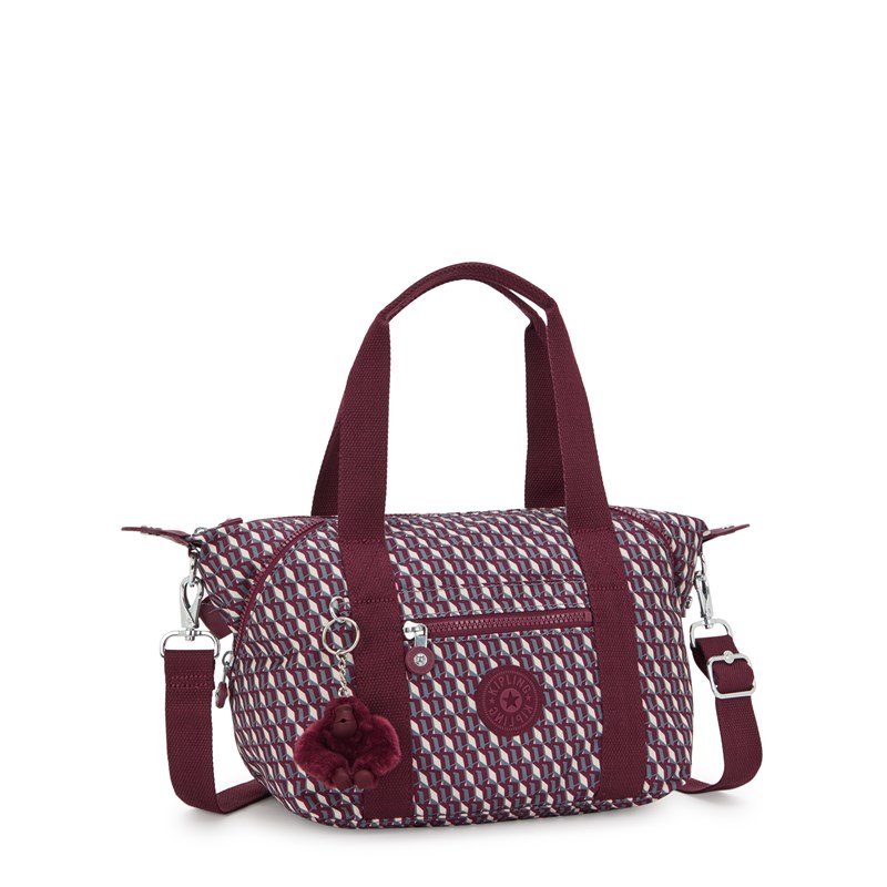Kipling Axelremsväska Art Mini Röd 4