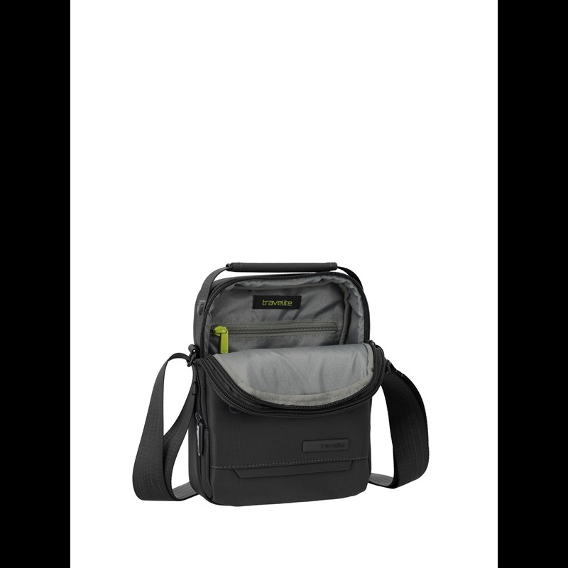travelite WORKFLOOW shoulder bag, black Svart 5