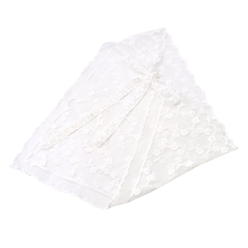 Conmé Blondetørklæde Hvid 6