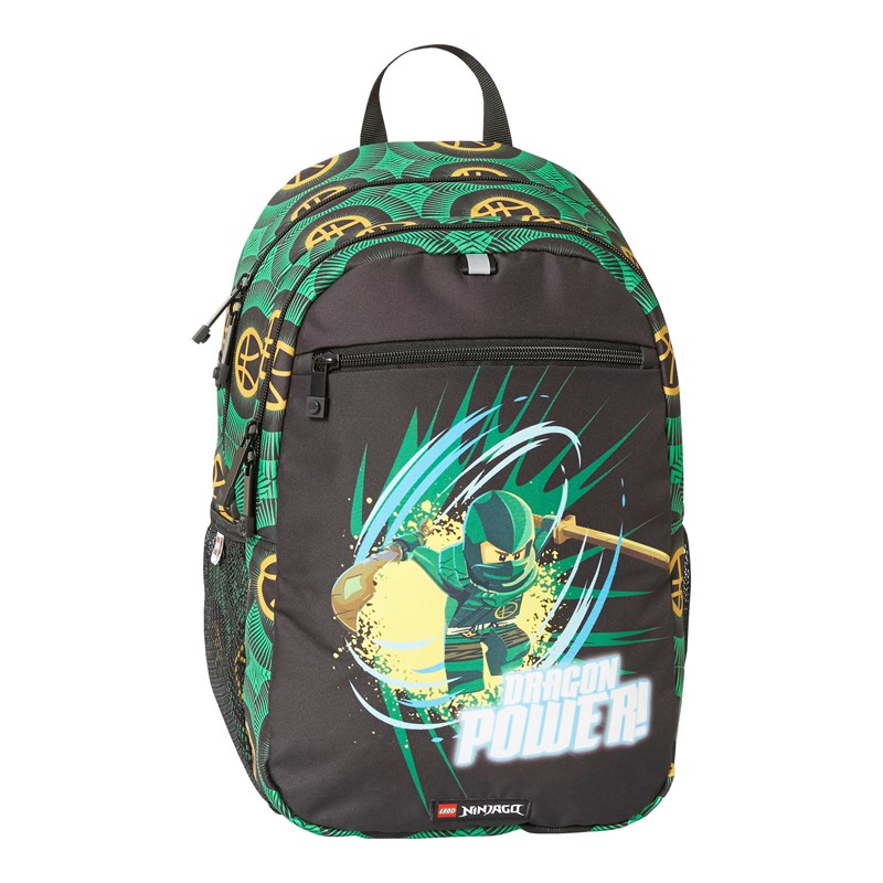 LEGO Bags Børnerygsæk Dragon Power Grøn/sort 1