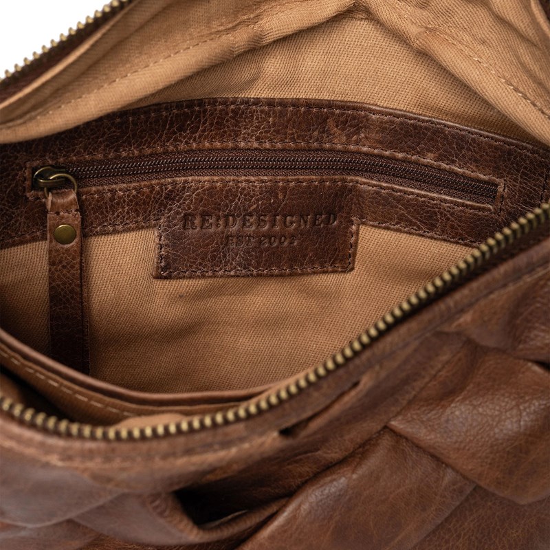 RE:DESIGNED Bæltetaske Havana Bumbag M. Brun 5