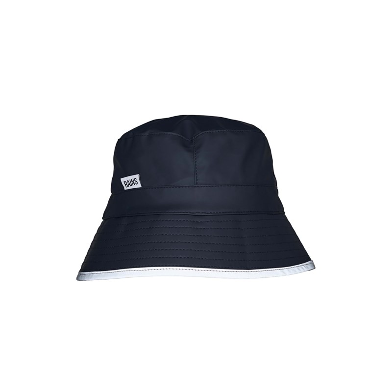 Rains Regnhat Bucket Hat Reflective Navy Str S/M 1