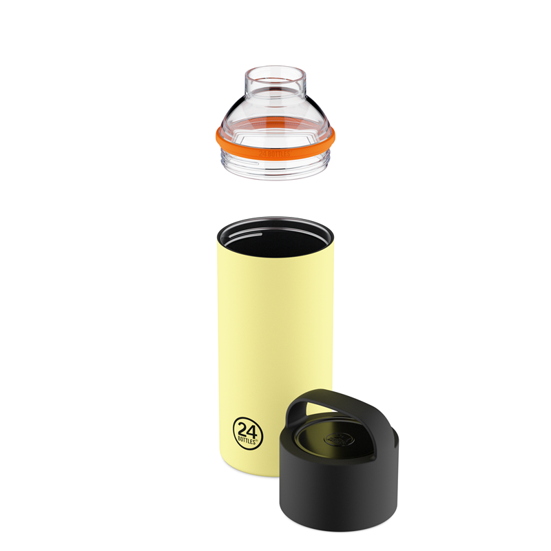 24Bottles Drikkeflaske Spin Bottle Citrus Gul 2