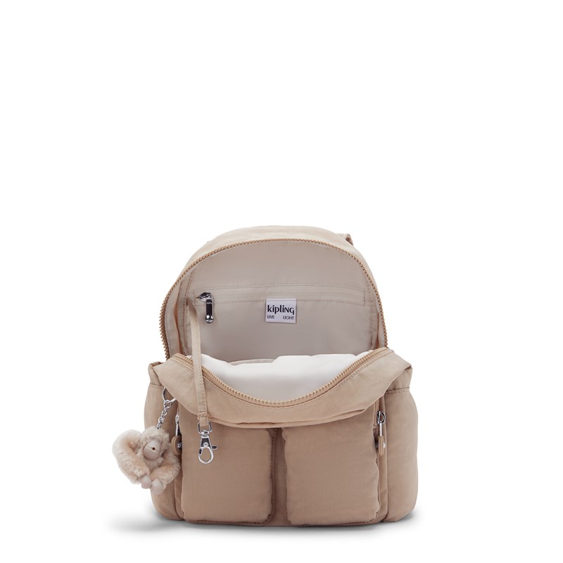 Kipling Rygsæk City pocket Beige 3