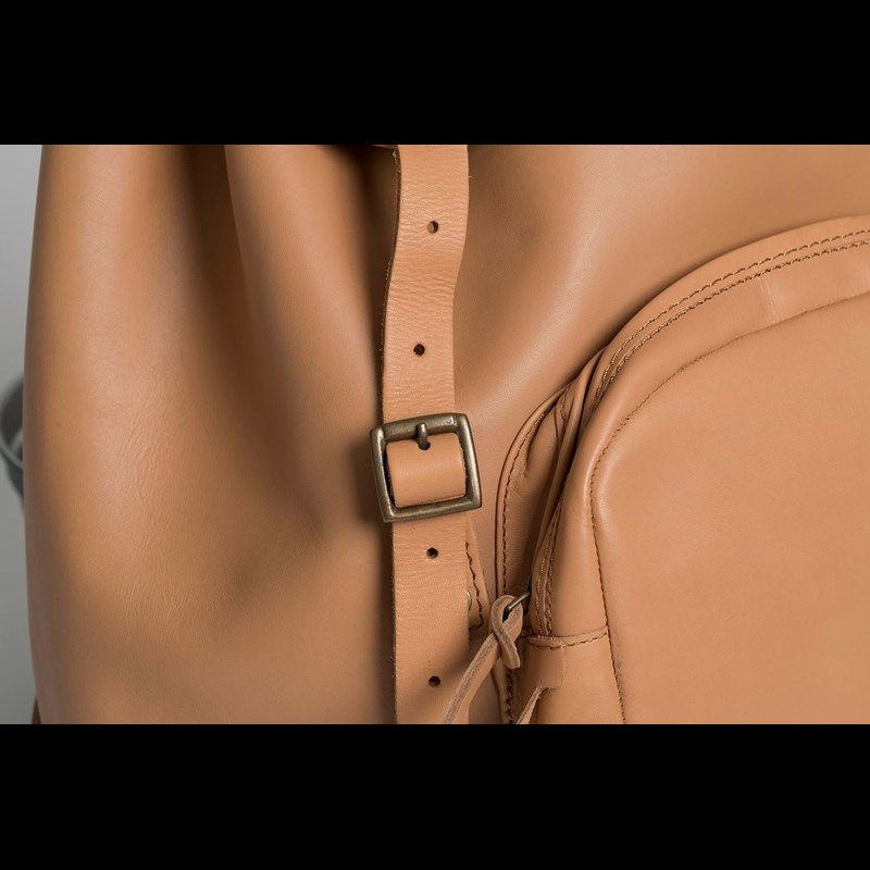 Beckmann Rygsæk Originals Læder Cognac/rust 3