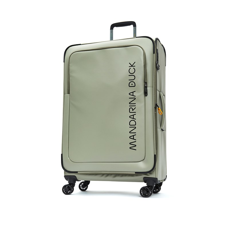 Mandarina Duck Kuffert Eco Coated Beige/grå 67 Cm 2