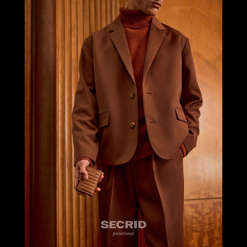 Secrid Twinwallet Emboss Lines Konjak 2