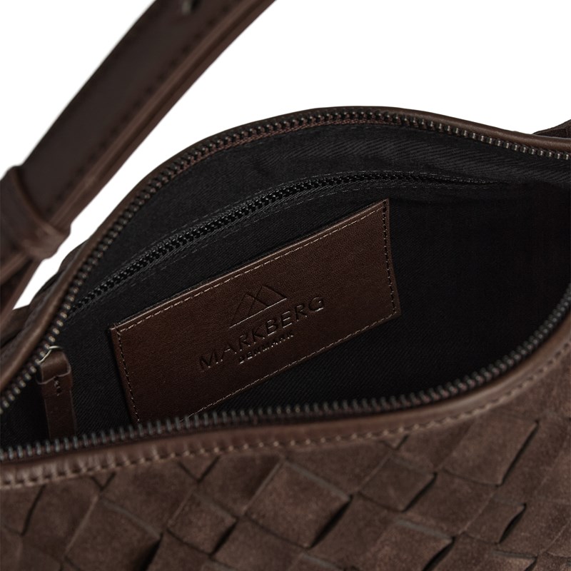 MARKBERG Crossbody Mini Musembg Weave M. Brun 6