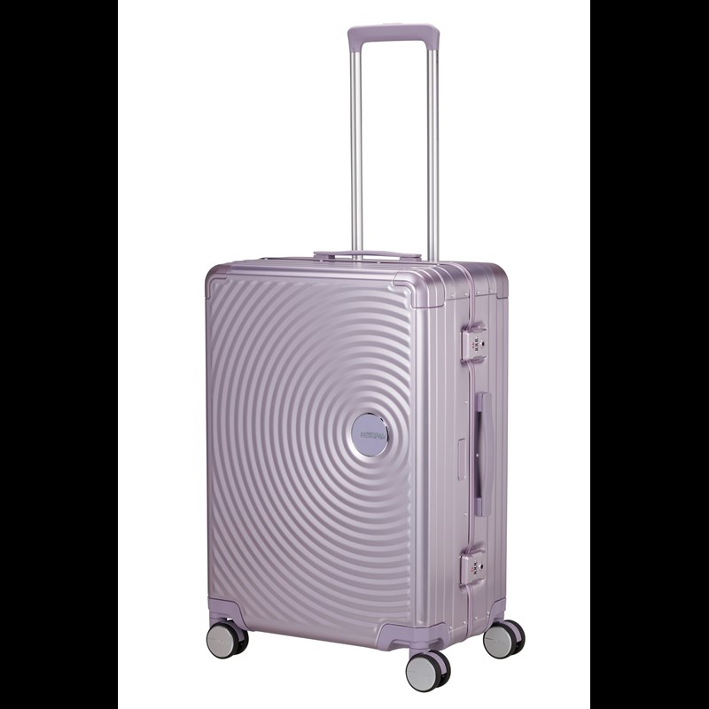 American Tourister Resväska Soundbox Alu Silver 68 Cm 7