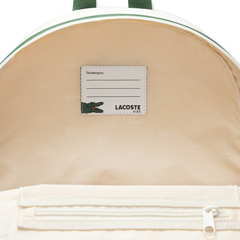 Lacoste Rygsæk Varsity Hvid/grøn 6