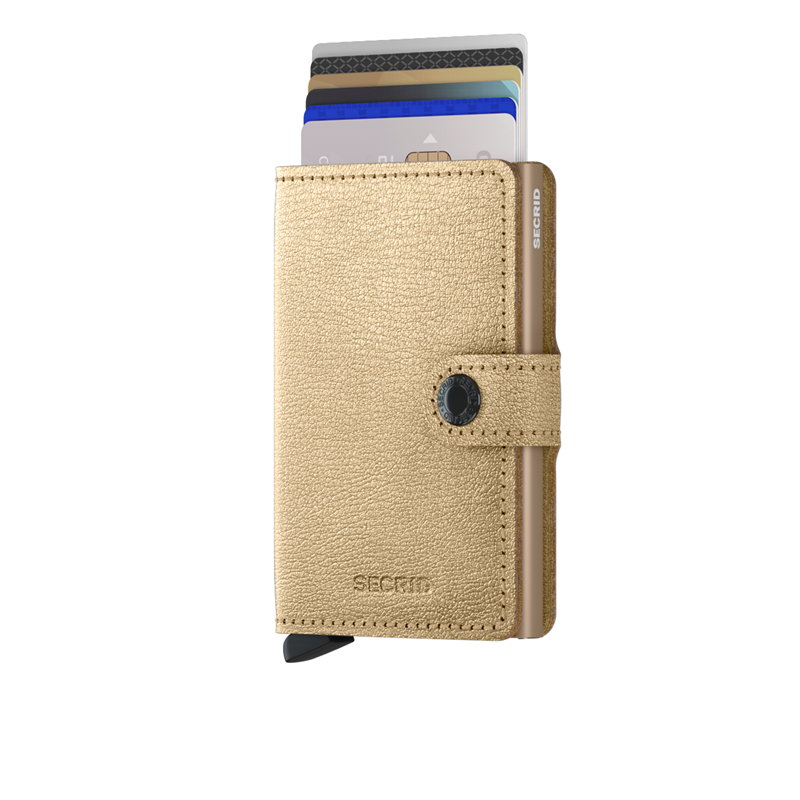 Secrid Korthållare Mini Wallet Guld 1