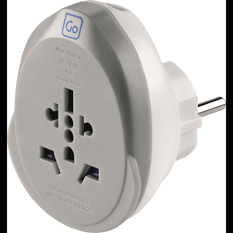 Go Travel Adapter Worldwide Vit 1