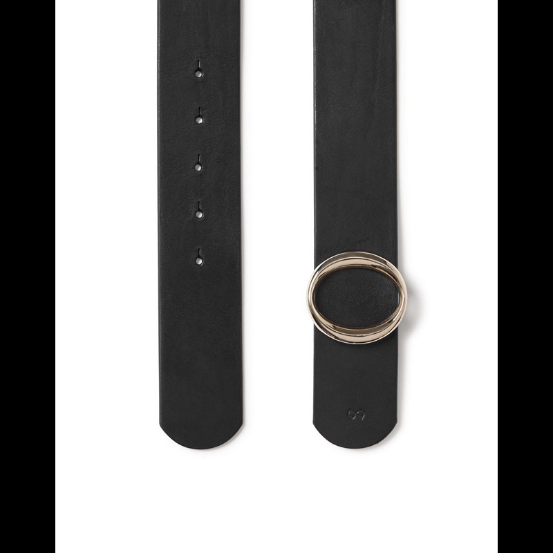 Saddler Damebælte Mercedes Sort 80 Cm 2