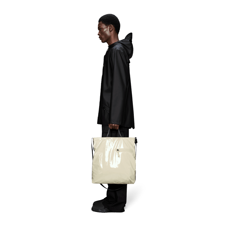 RAINS Tote Bag Dash W3 Sand 4