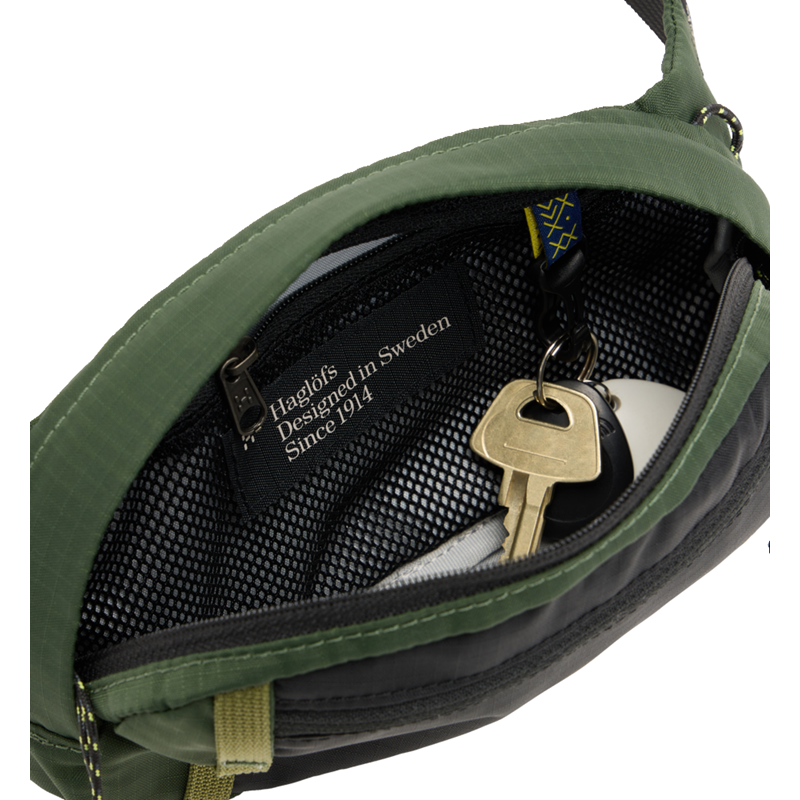 Haglöfs Necessär Tight Hip Pack 1 Svart/Grön 6