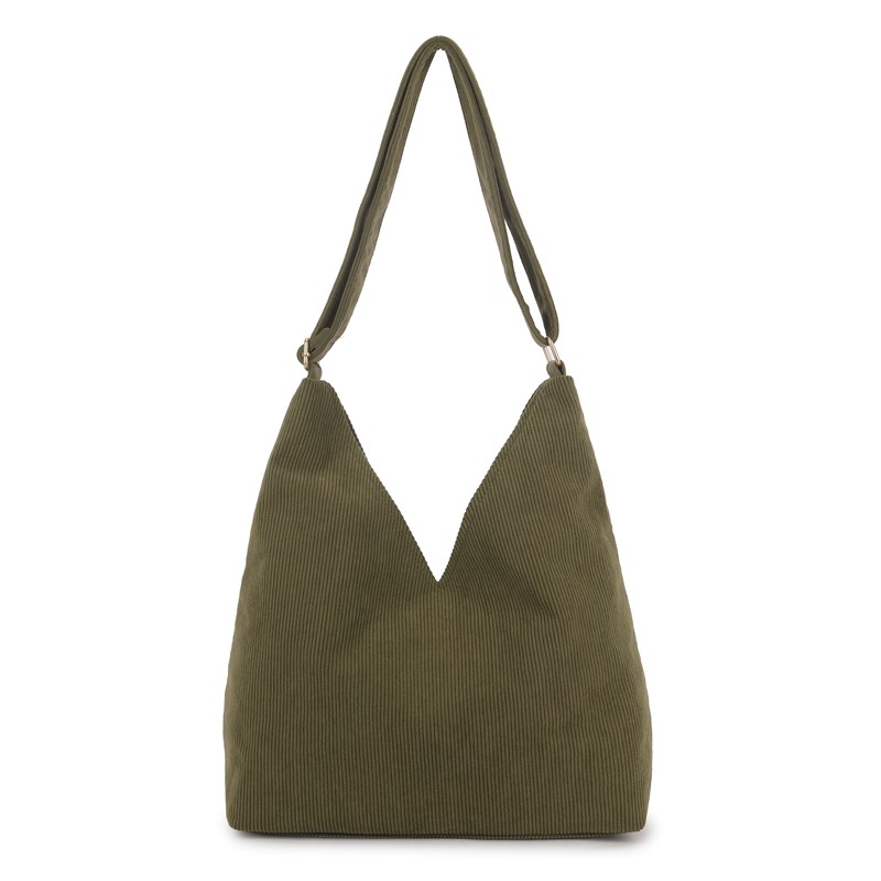 Conmé Skuldertaske Nanna pocket M. Grøn 3