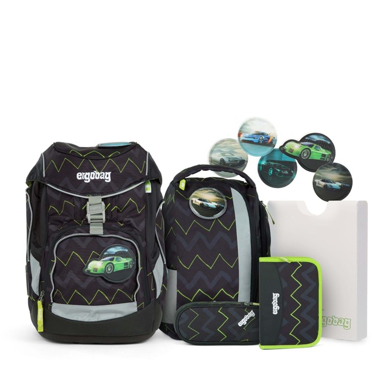 Ergobag Skoletaskesæt Pack Sort