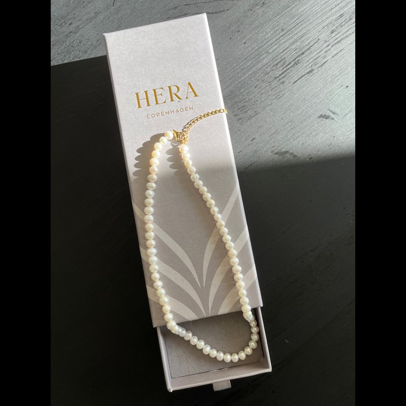 HERA Halskæde Hilde Hvid 2