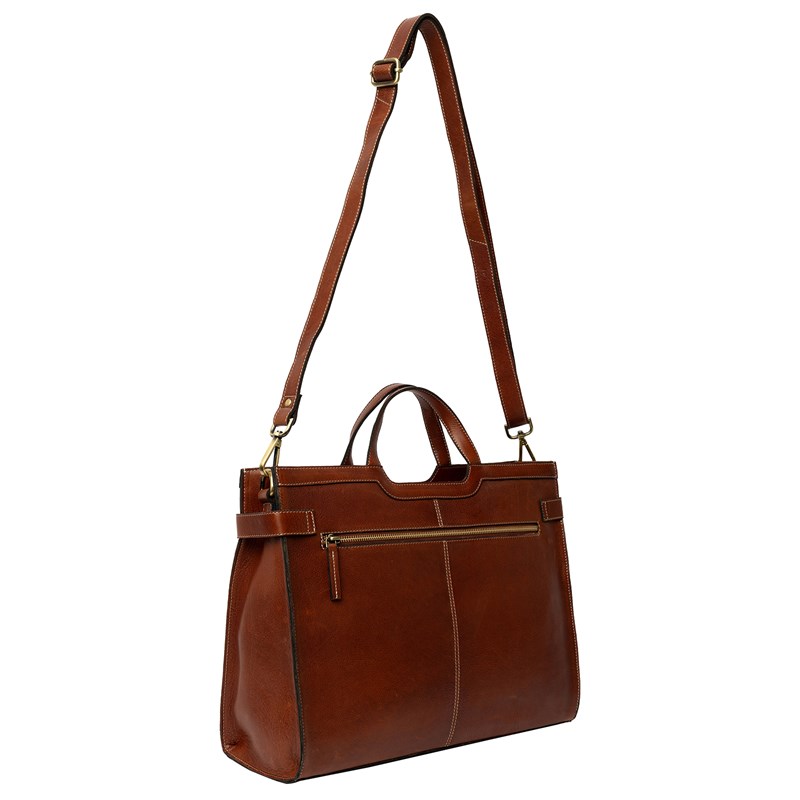 RE:DESIGNED Computertaske May Big Cognac 15" 5