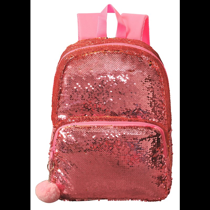 Yougo Rygsæk Pailett Pink 1