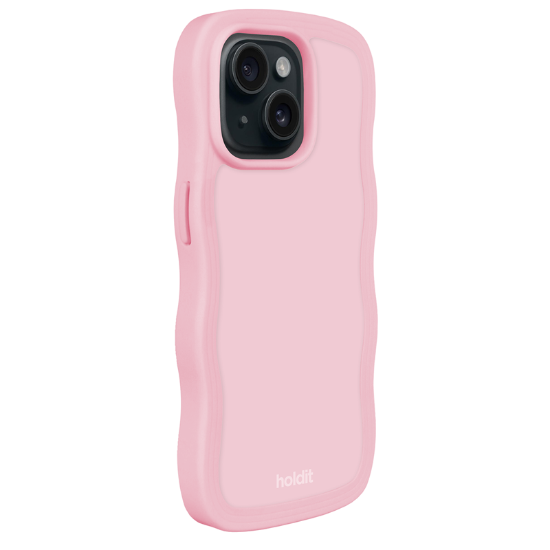 Holdit Mobilcover Wavy Pink Iphone 15 Plus 2