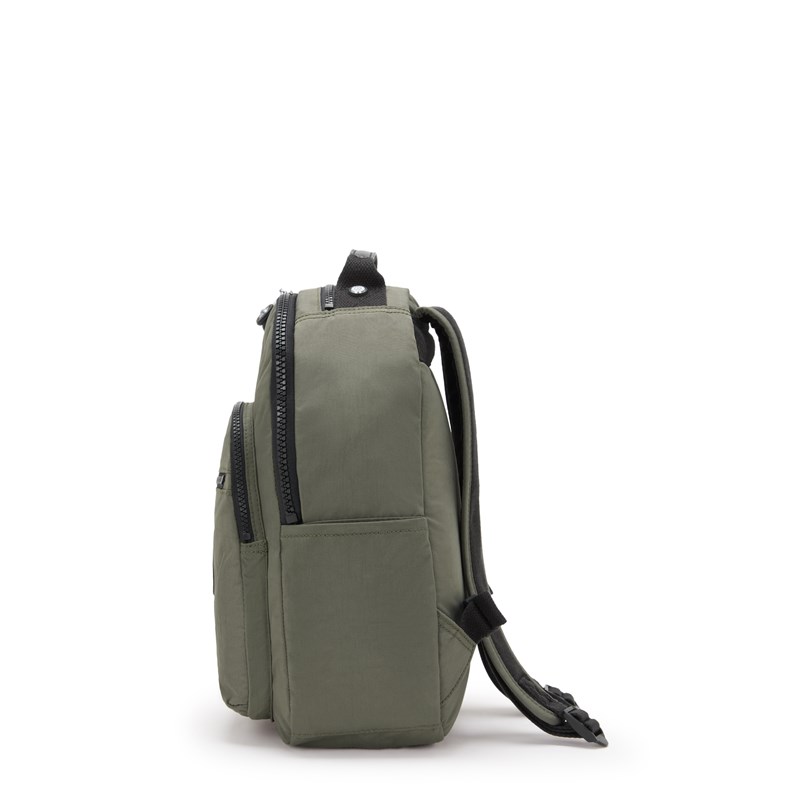 Kipling Ryggsäck Seoul S Mörkgrön 7