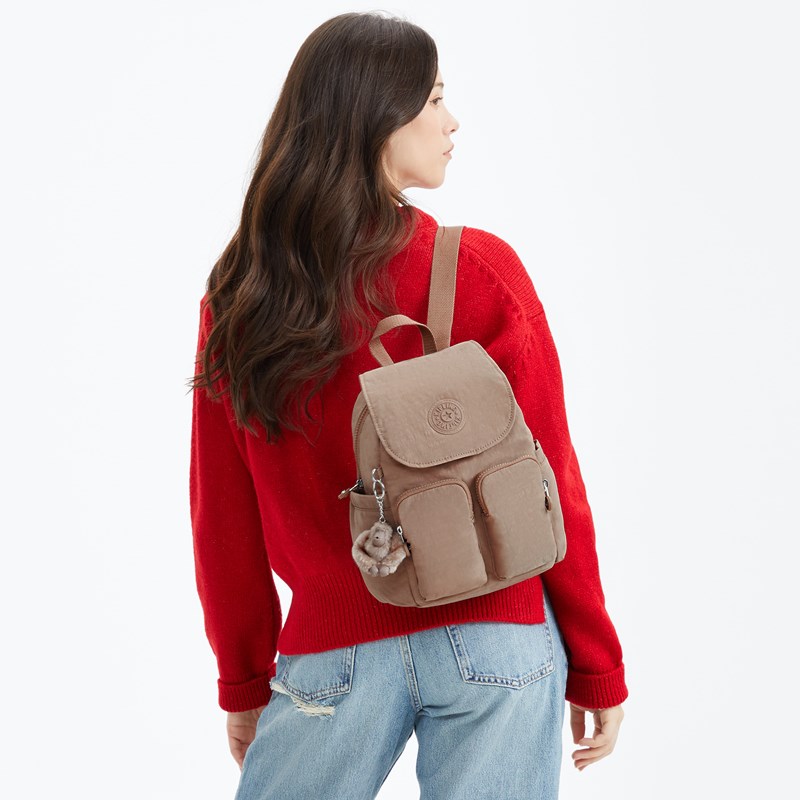 Kipling Rygsæk City pocket Beige 6